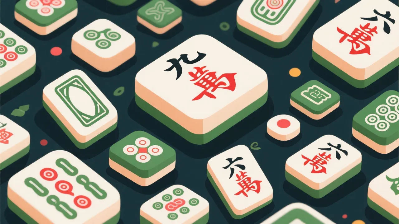 PG麻将胡了主题插画